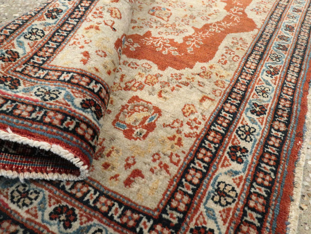 Antique Persian Tabriz Hagi Jalili Rug, No.21046 - Staging