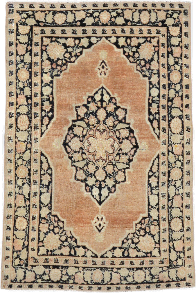 Antique Persian Tabriz Hagi Jalili Rug, No.21048 - Staging