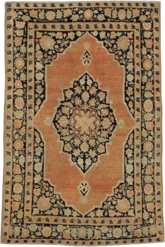 Antique Persian Tabriz Hagi Jalili Rug, No.21048 - Staging