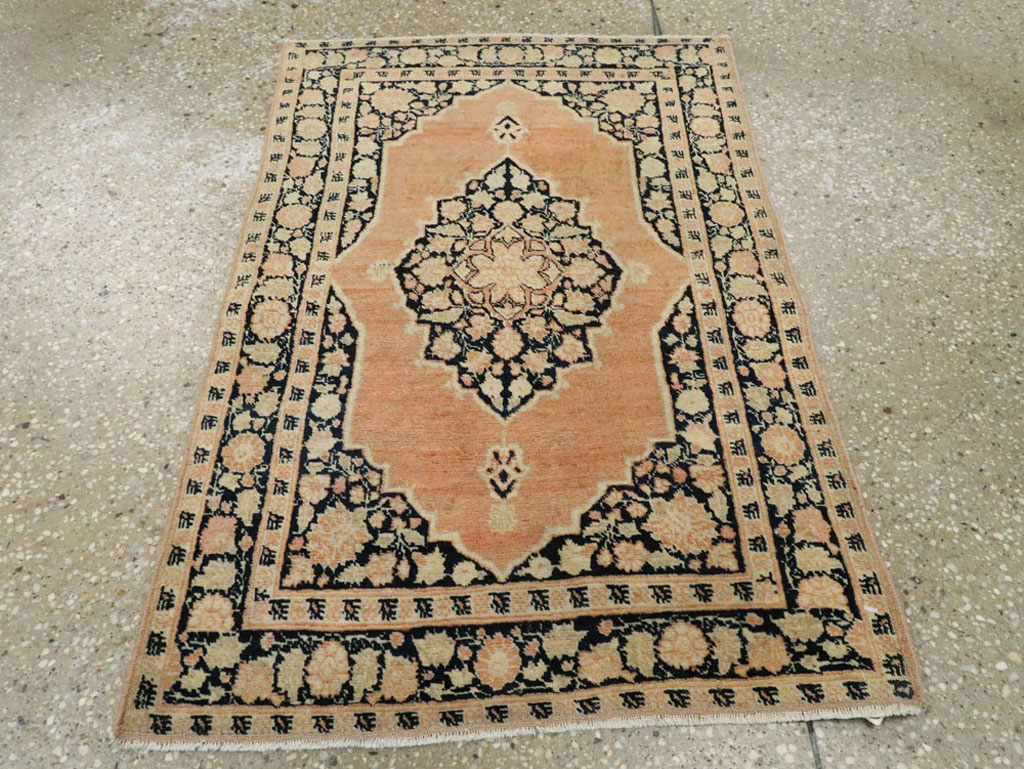Antique Persian Tabriz Hagi Jalili Rug, No.21048 - Staging