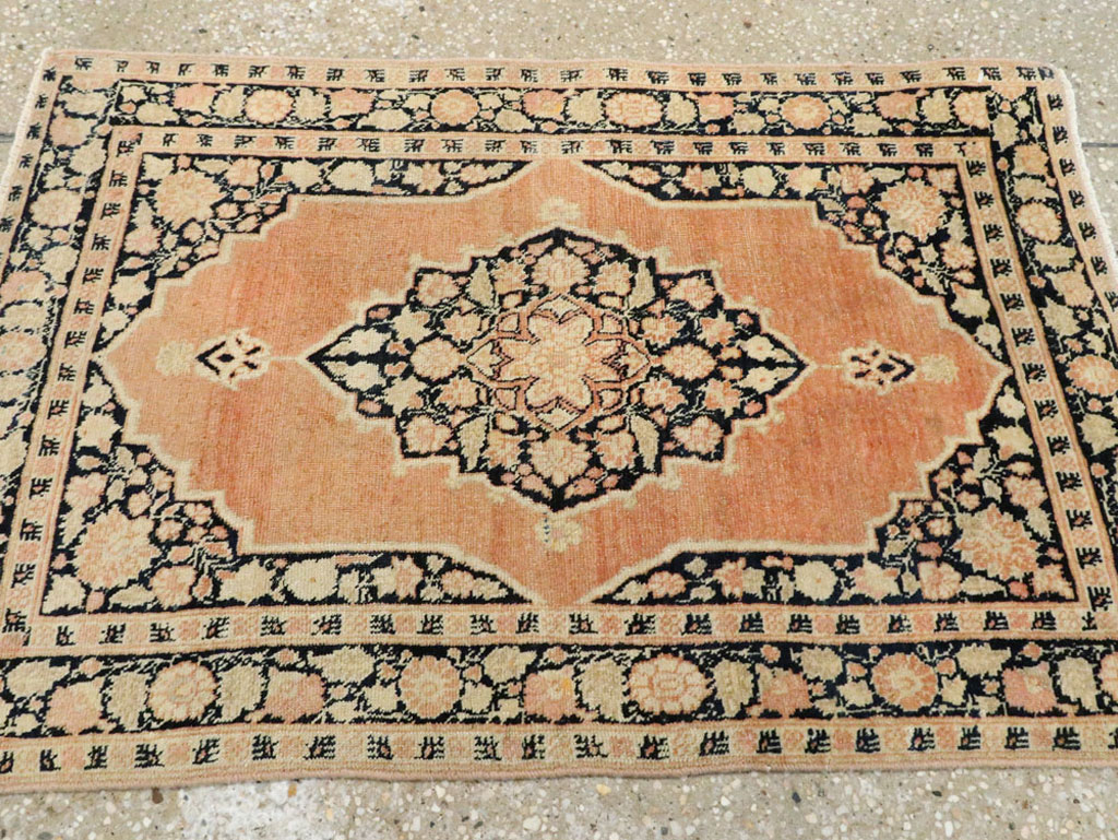 Antique Persian Tabriz Hagi Jalili Rug, No.21048 - Staging