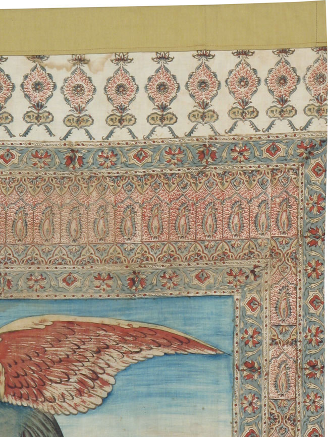 Vintage Persian Pictorial Textile, No.21049 - Staging