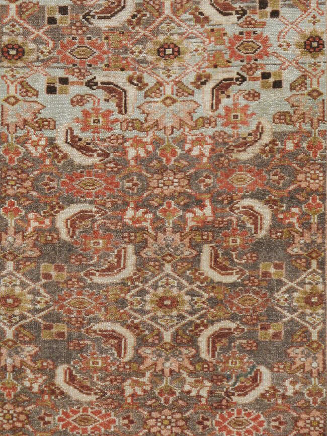 Vintage Persian Malayer Rug, No.21050 - Staging