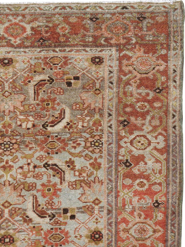 Vintage Persian Malayer Rug, No.21050 - Staging