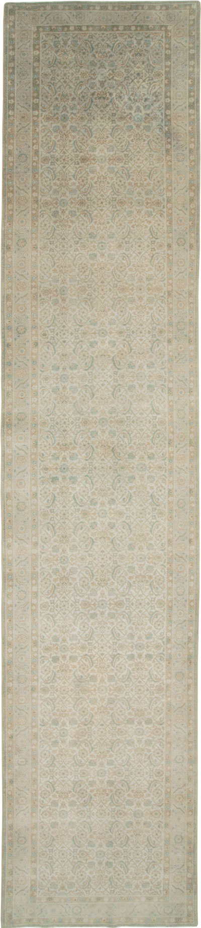 Antique Persian Tabriz Runner, No.21052 - Staging