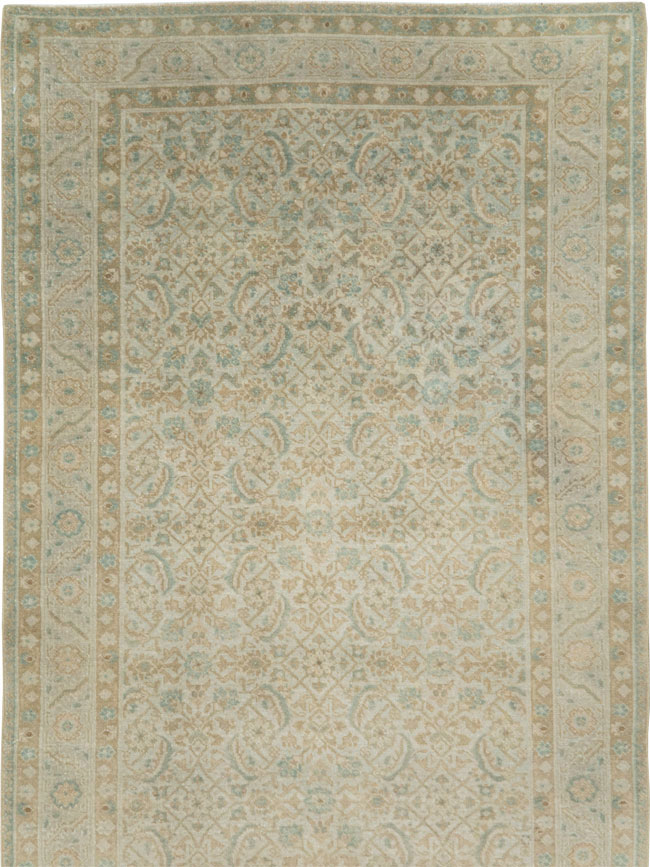 Antique Persian Tabriz Runner, No.21052 - Staging