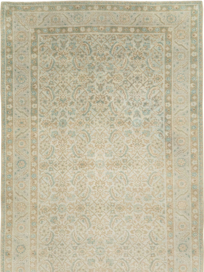 Antique Persian Tabriz Runner, No.21052 - Staging
