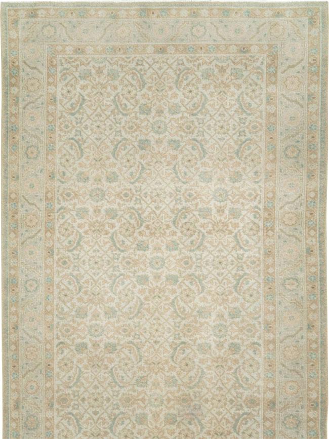 Antique Persian Tabriz Runner, No.21052 - Staging