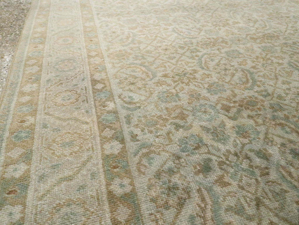 Antique Persian Tabriz Runner, No.21052 - Staging