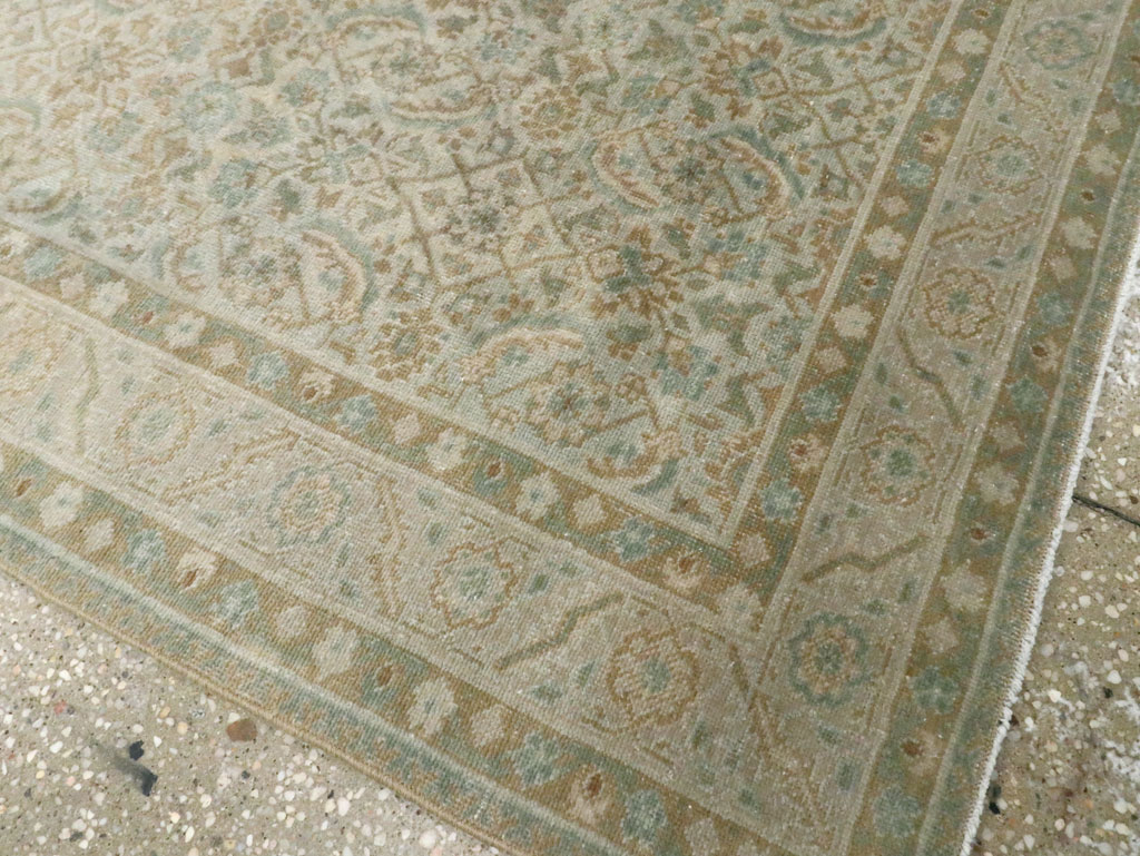 Antique Persian Tabriz Runner, No.21052 - Staging