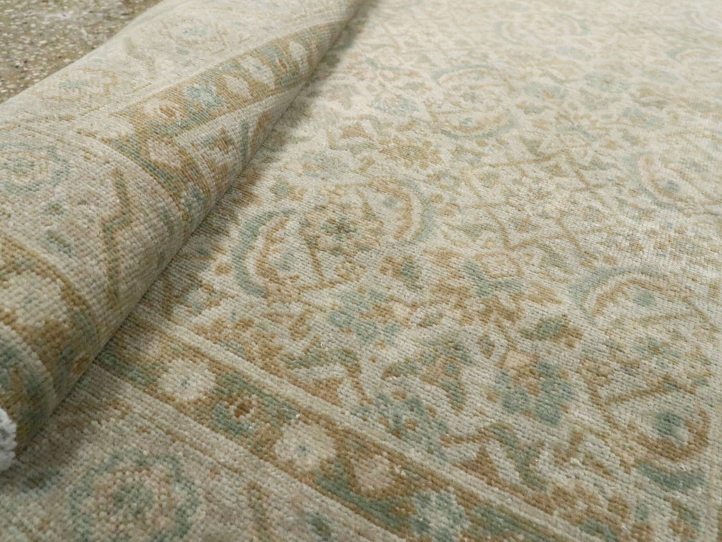 Antique Persian Tabriz Runner, No.21052 - Staging