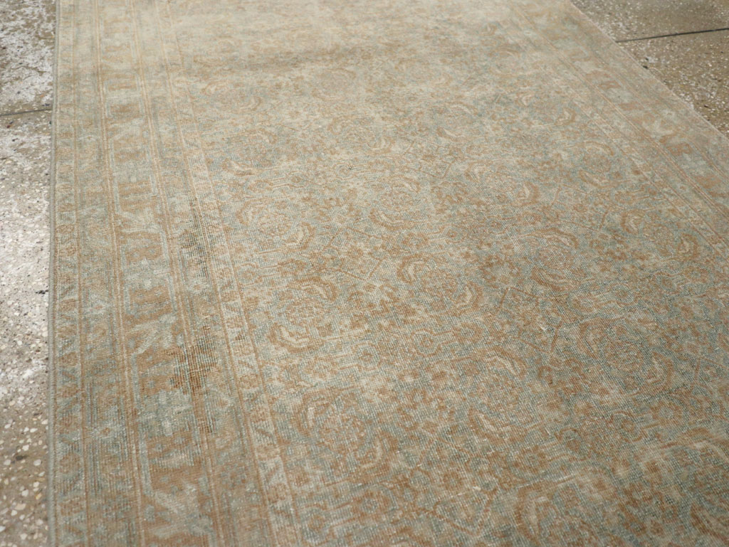 Antique Persian Tabriz Runner, No.21056 - Staging