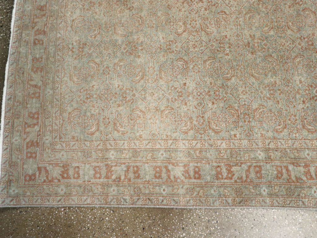 Antique Persian Tabriz Runner, No.21056 - Staging