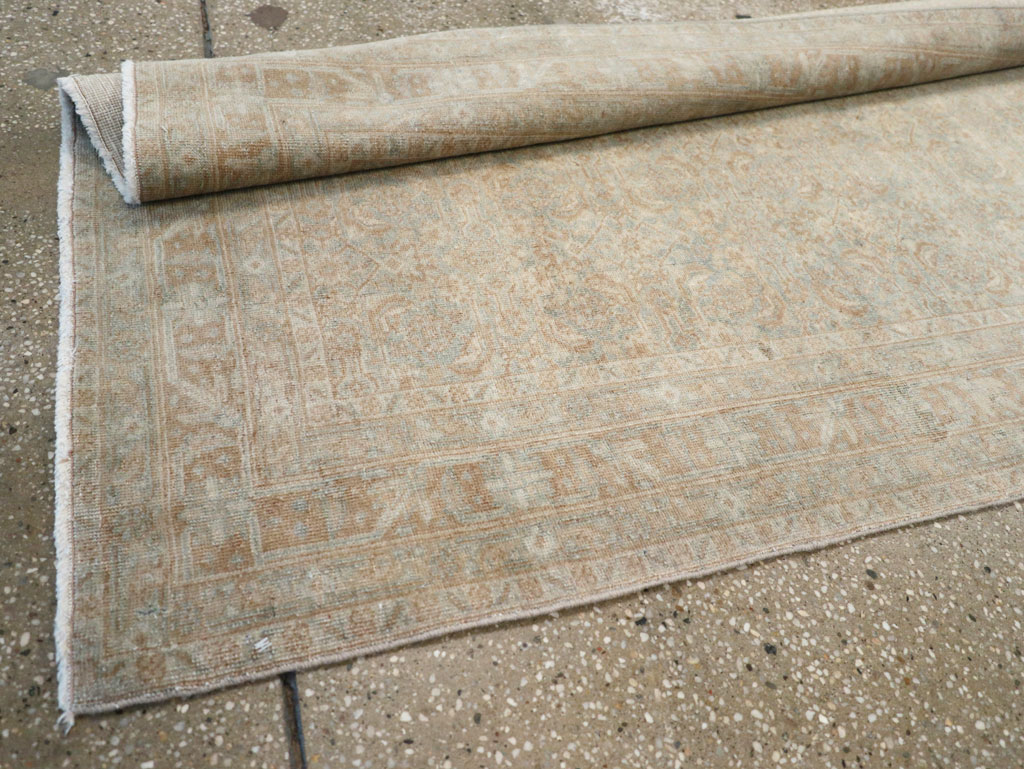 Antique Persian Tabriz Runner, No.21056 - Staging