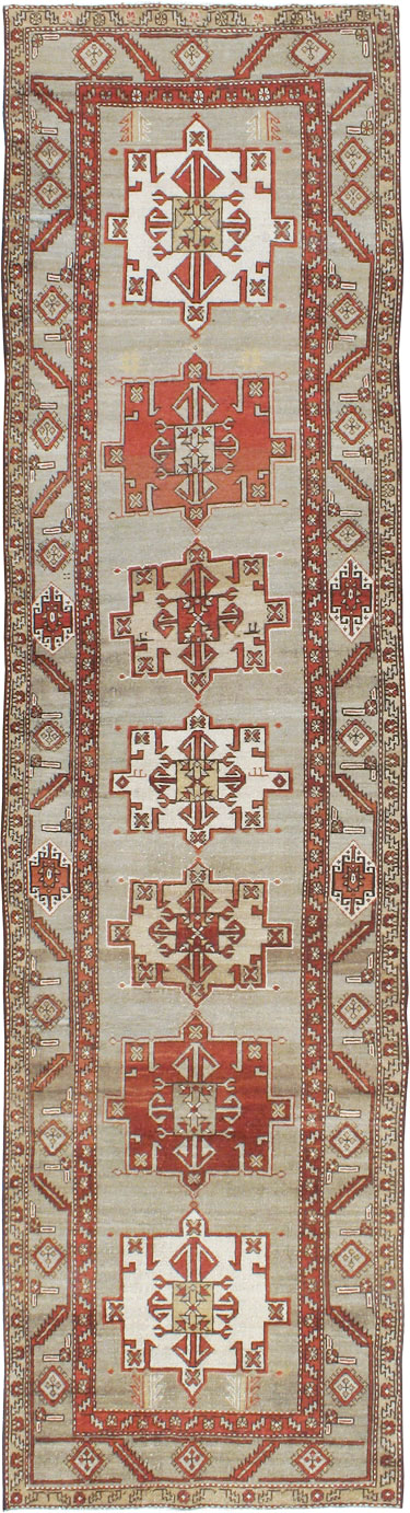 Antique Persian Karajeh Rug, No.21057 - Staging