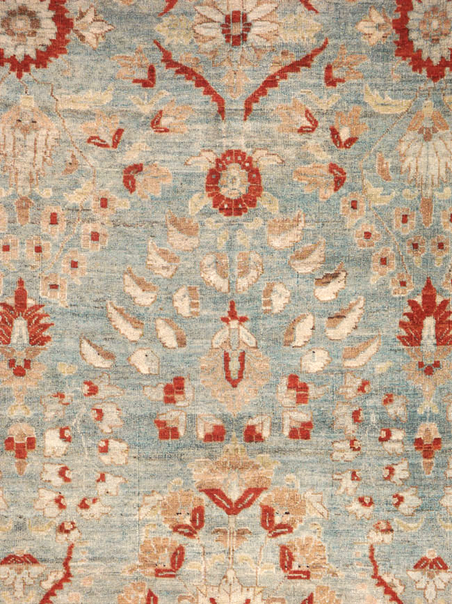 Antique Persian Tabriz Carpet, No.21062 - Staging