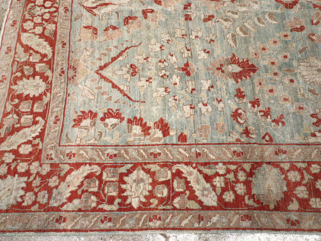 Antique Persian Tabriz Carpet, No.21062 - Staging