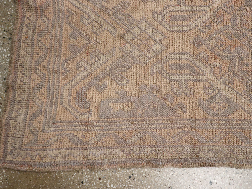 Antique Turkish Oushak Long Runner, No.21064 - Staging