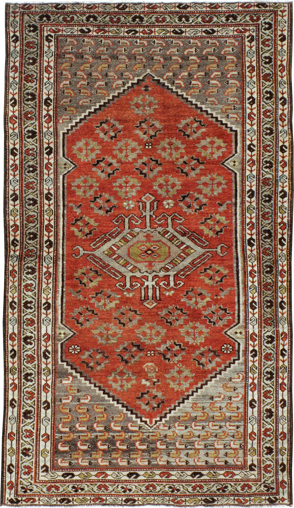 Antique Persian Malayer Rug, No.21069 - Staging