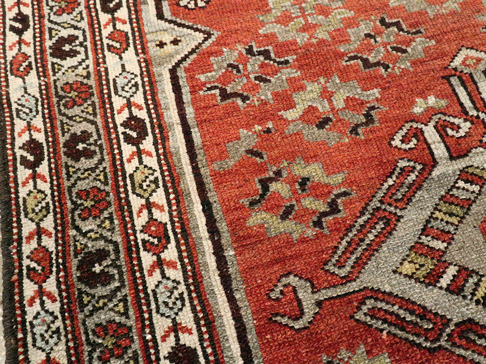 Antique Persian Malayer Rug, No.21069 - Staging