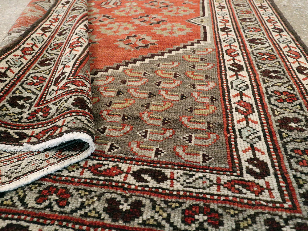 Antique Persian Malayer Rug, No.21069 - Staging