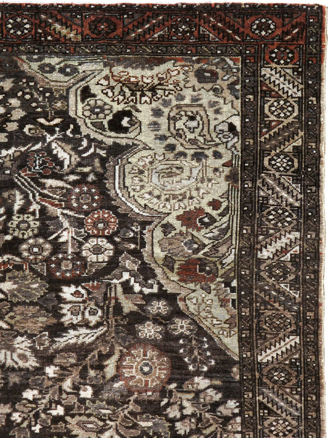 Vintage Persian Malayer Rug, No.21074 - Staging