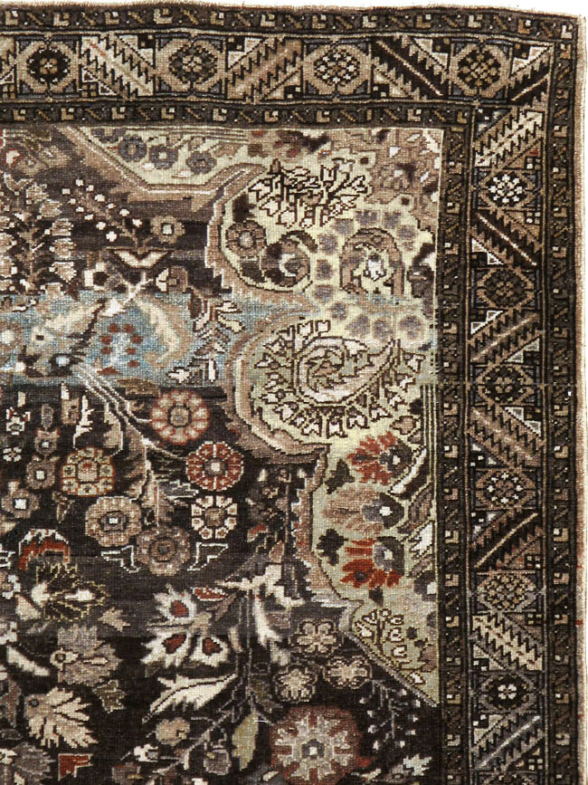 Vintage Persian Malayer Rug, No.21074 - Staging