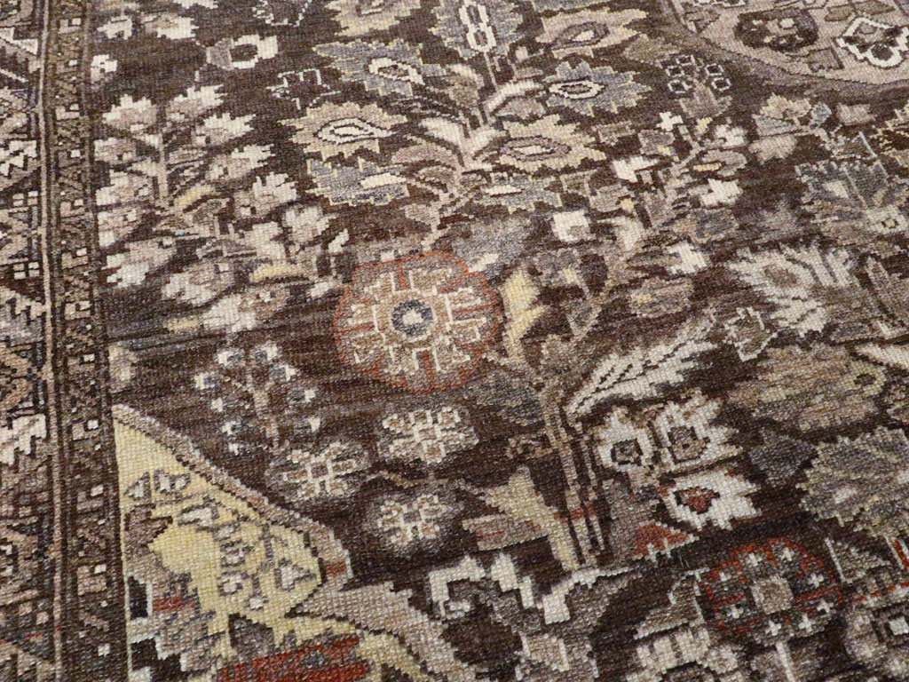 Vintage Persian Malayer Rug, No.21074 - Staging