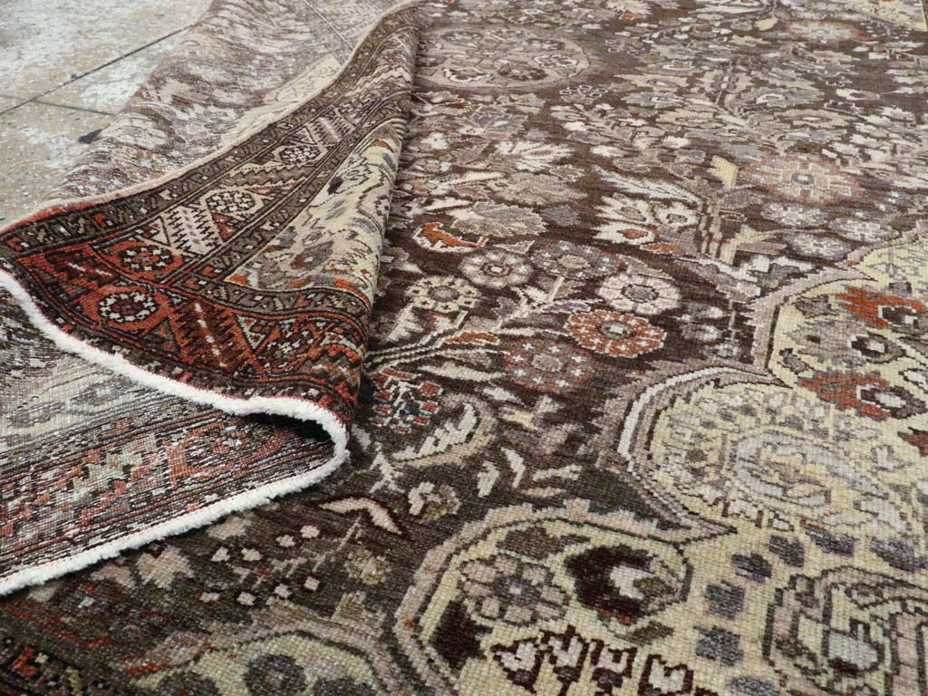 Vintage Persian Malayer Rug, No.21074 - Staging