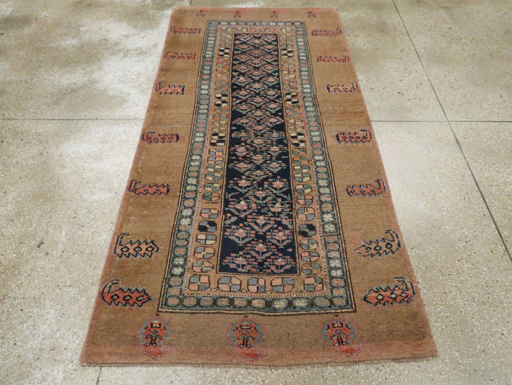 Antique Persian Serab Rug, No.21083 - Staging