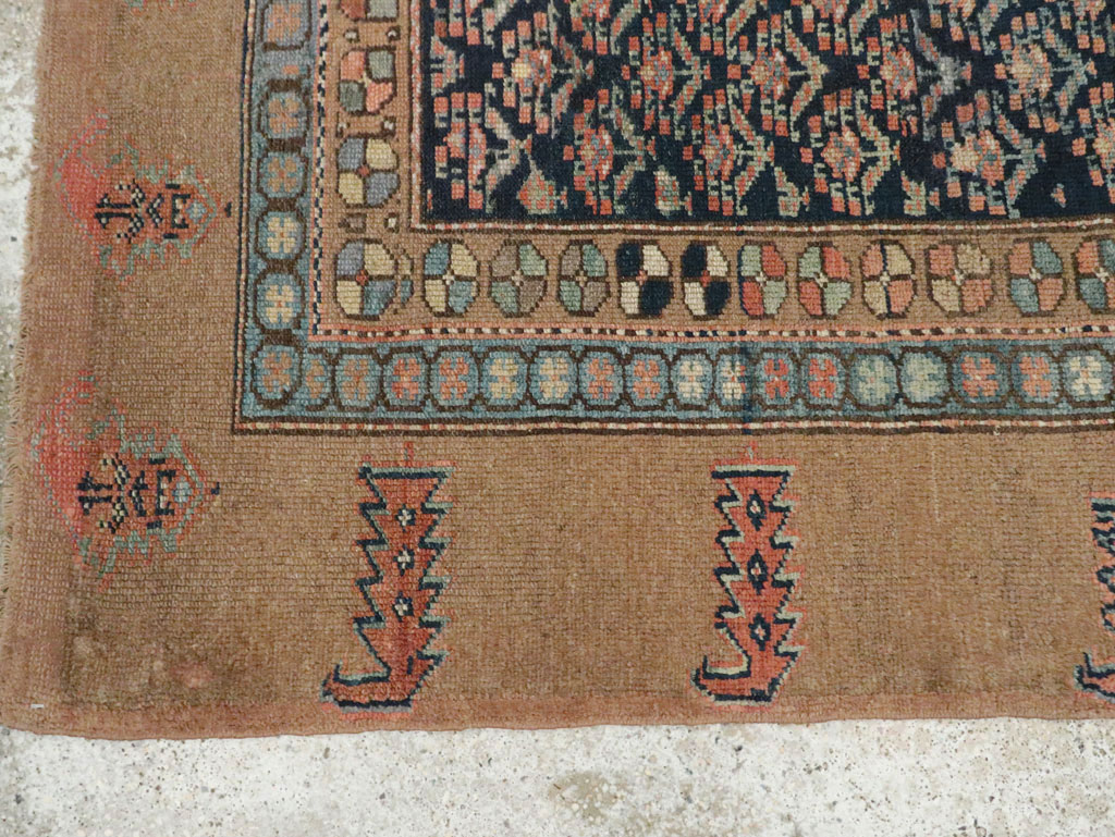 Antique Persian Serab Rug, No.21083 - Staging