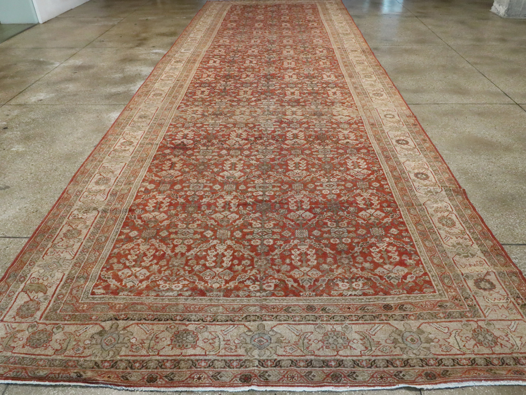 Antique Persian Mahal Carpet, No.21084 - Staging
