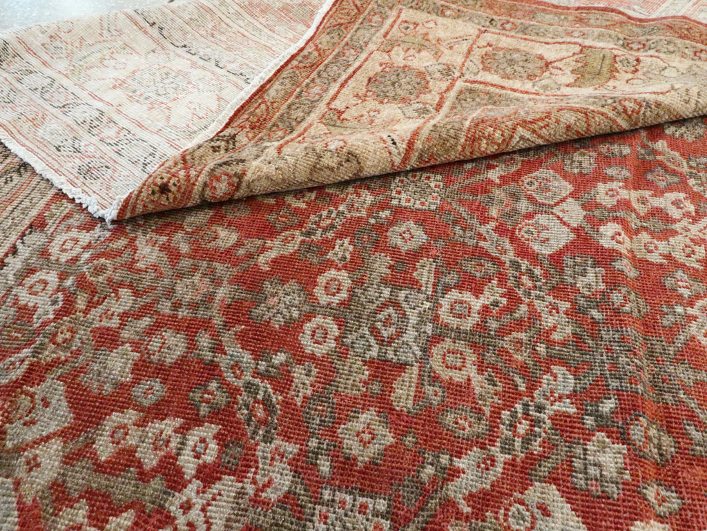 Antique Persian Mahal Carpet, No.21084 - Staging