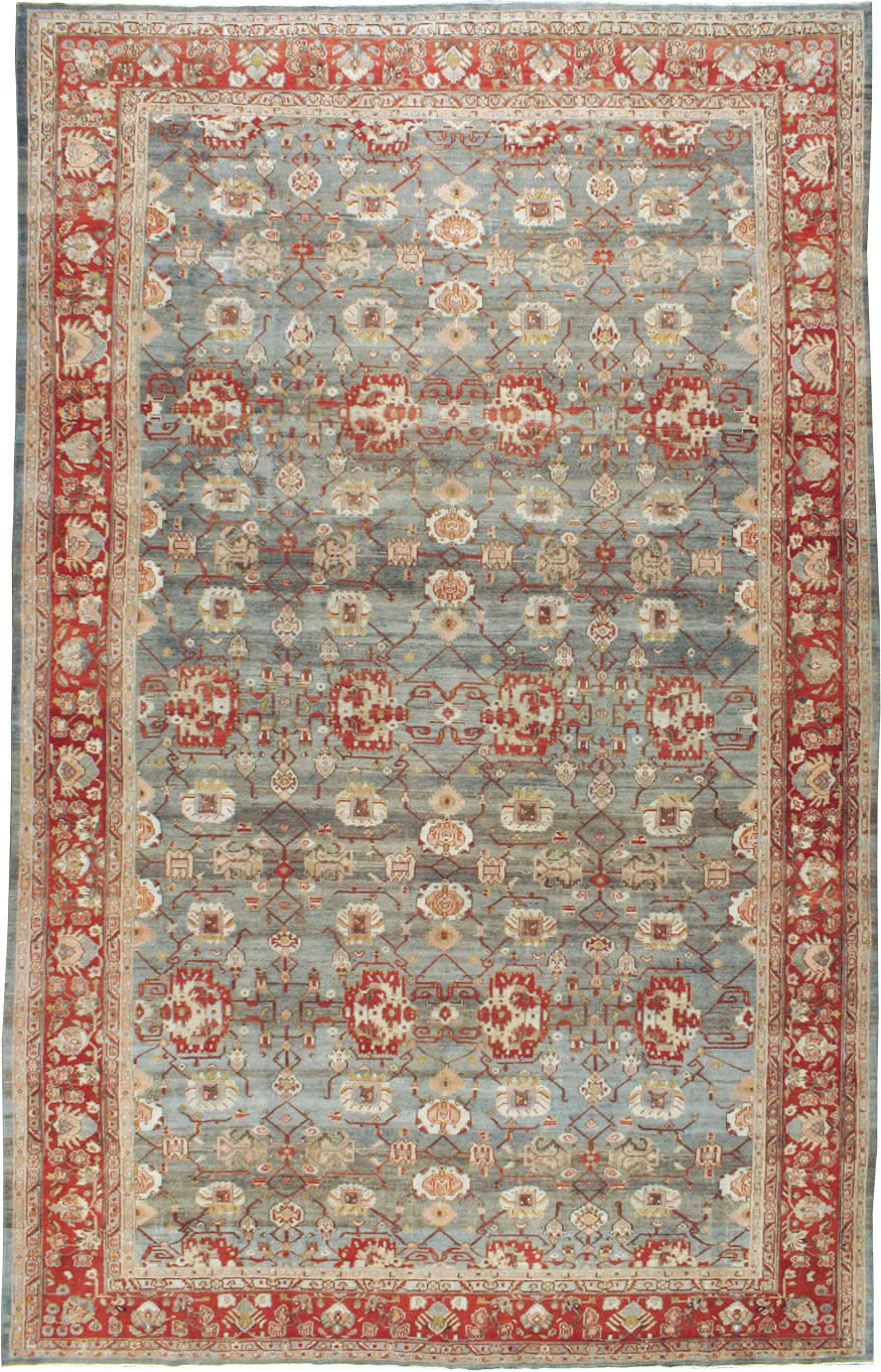 Antique Persian Bibikabad Carpet, No.21085 - Staging