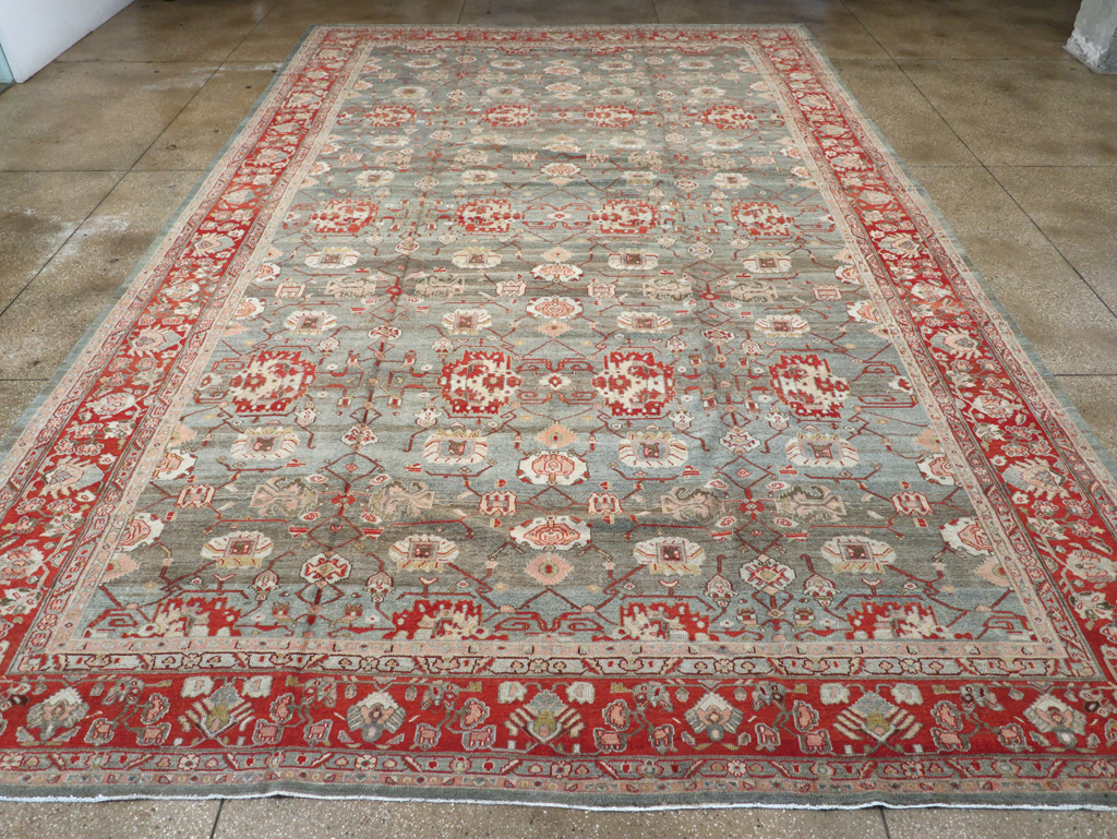 Antique Persian Bibikabad Carpet, No.21085 - Staging