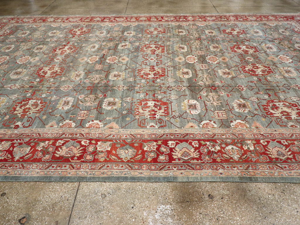 Antique Persian Bibikabad Carpet, No.21085 - Staging