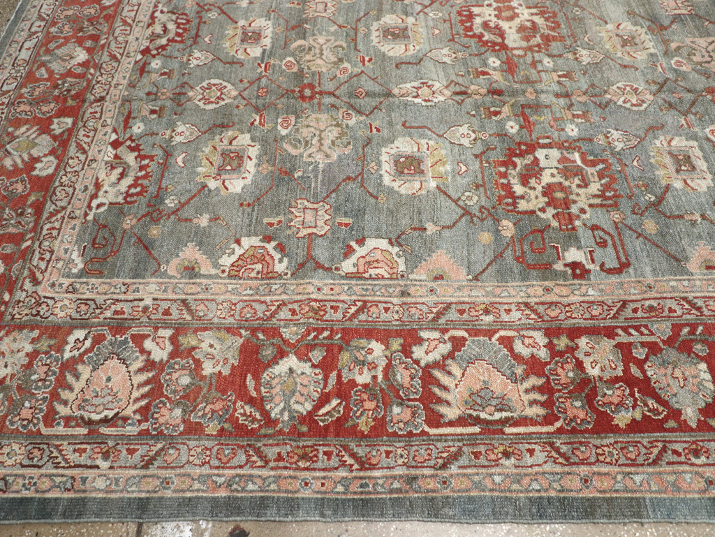 Antique Persian Bibikabad Carpet, No.21085 - Staging