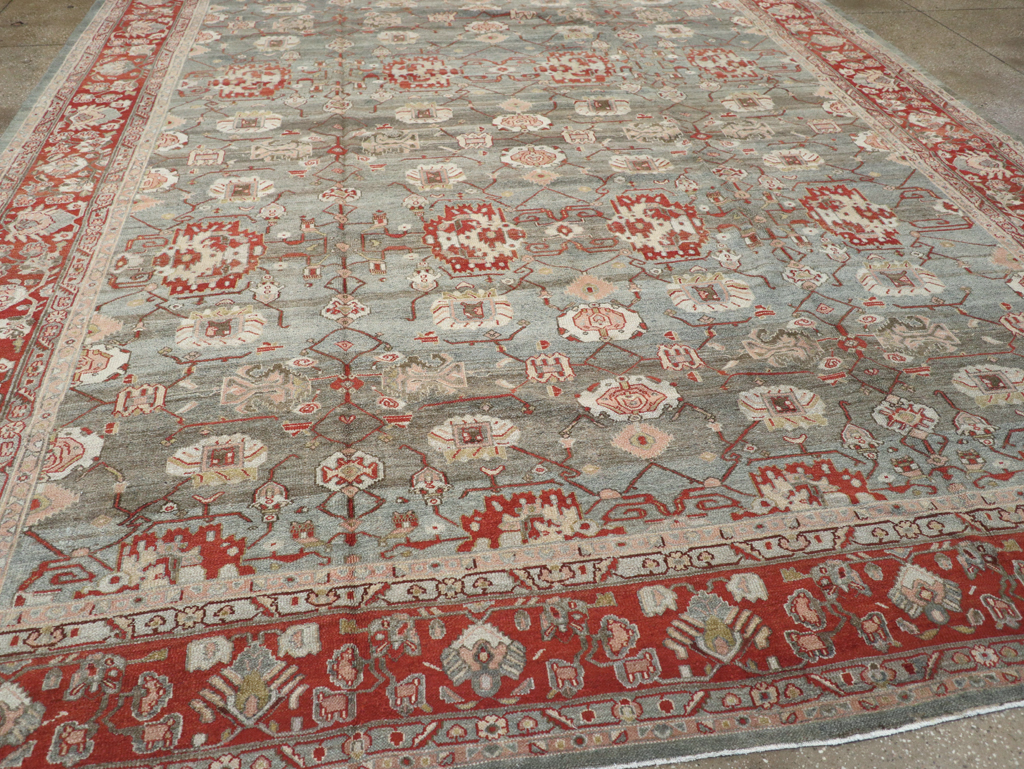 Antique Persian Bibikabad Carpet, No.21085 - Staging