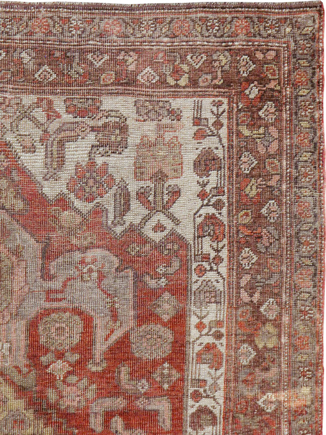 Antique Persian Bidjar Rug, No.21102 - Staging