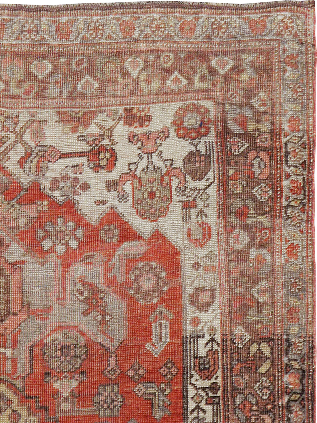 Antique Persian Bidjar Rug, No.21102 - Staging