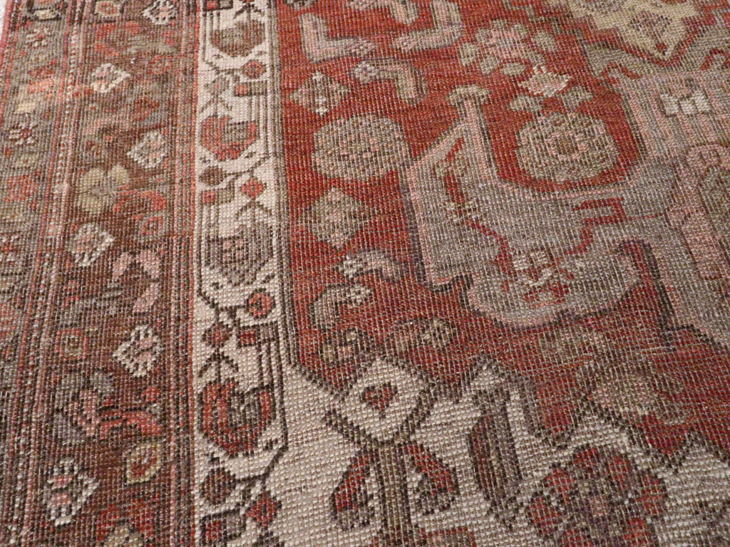 Antique Persian Bidjar Rug, No.21102 - Staging