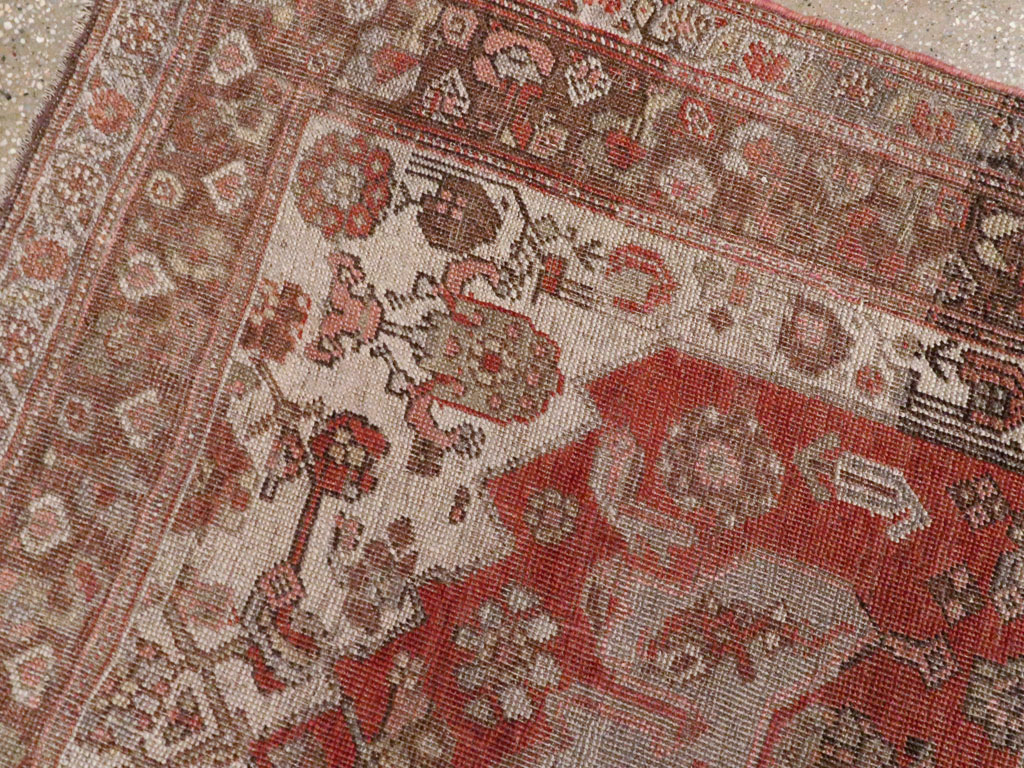 Antique Persian Bidjar Rug, No.21102 - Staging