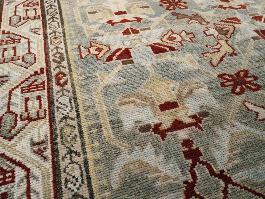 Vintage Persian Malayer Rug, No.21107 - Staging