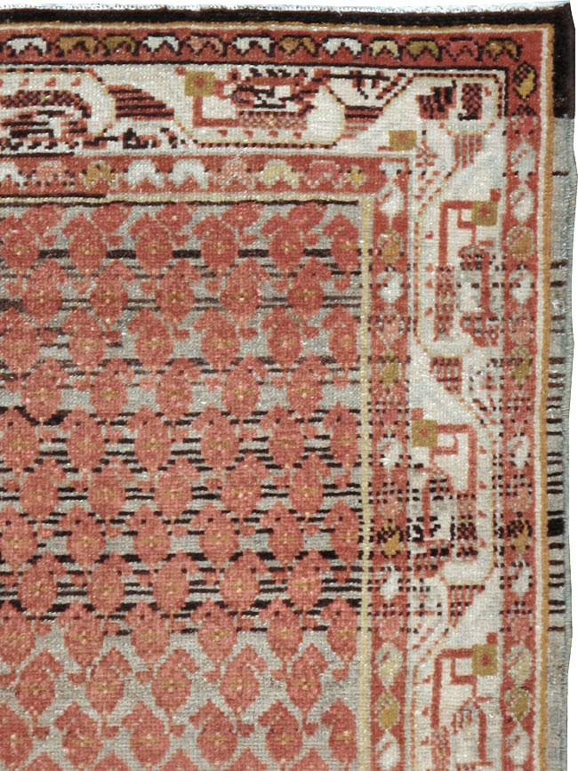 Vintage Persian Malayer Rug, No.21112 - Staging