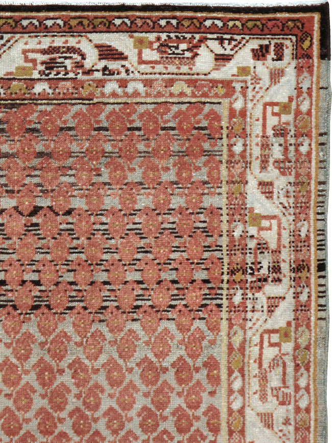 Vintage Persian Malayer Rug, No.21112 - Staging