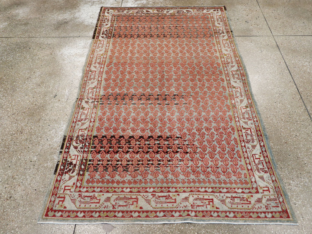 Vintage Persian Malayer Rug, No.21112 - Staging