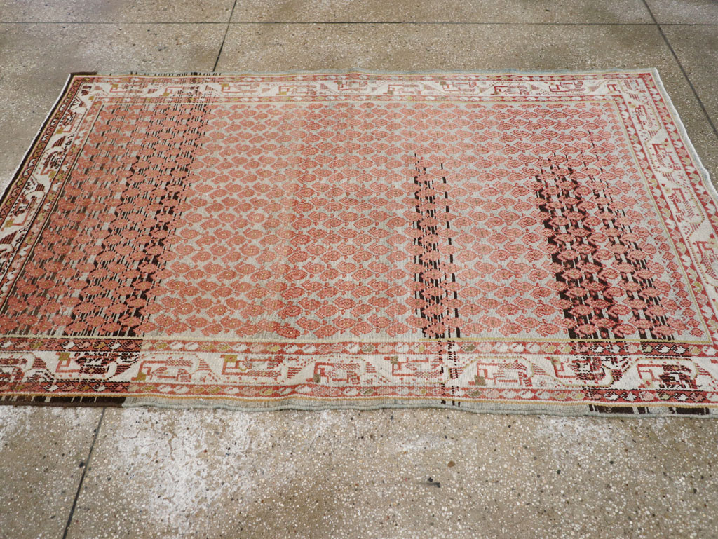 Vintage Persian Malayer Rug, No.21112 - Staging