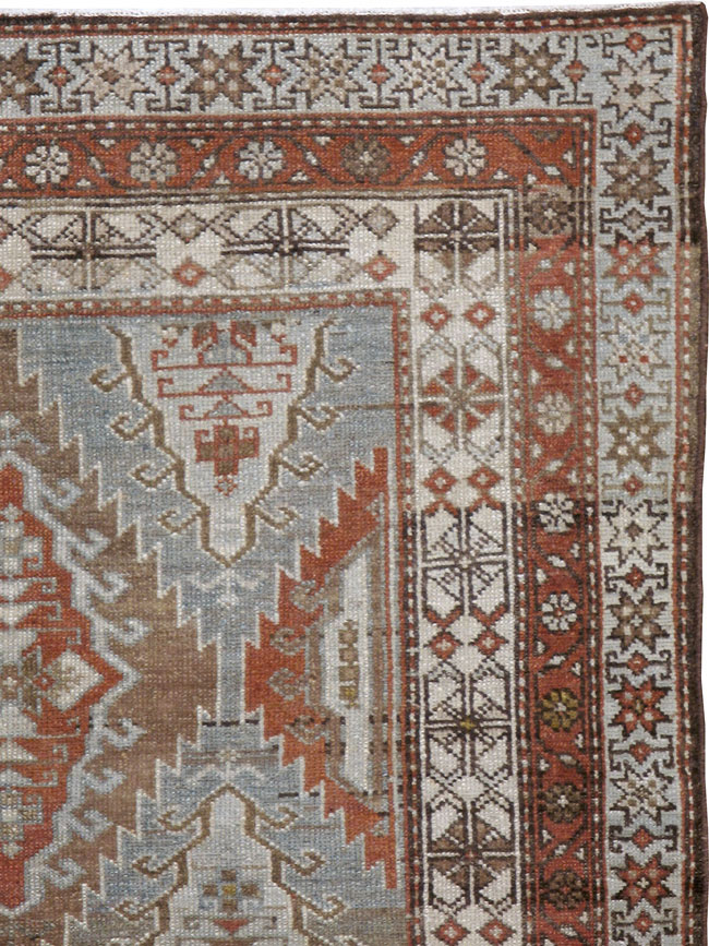 Vintage Persian Malayer Rug (Pair: 1 of 2), No.21114 - Staging