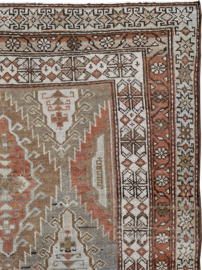 Vintage Persian Malayer Rug (Pair: 1 of 2), No.21114 - Staging