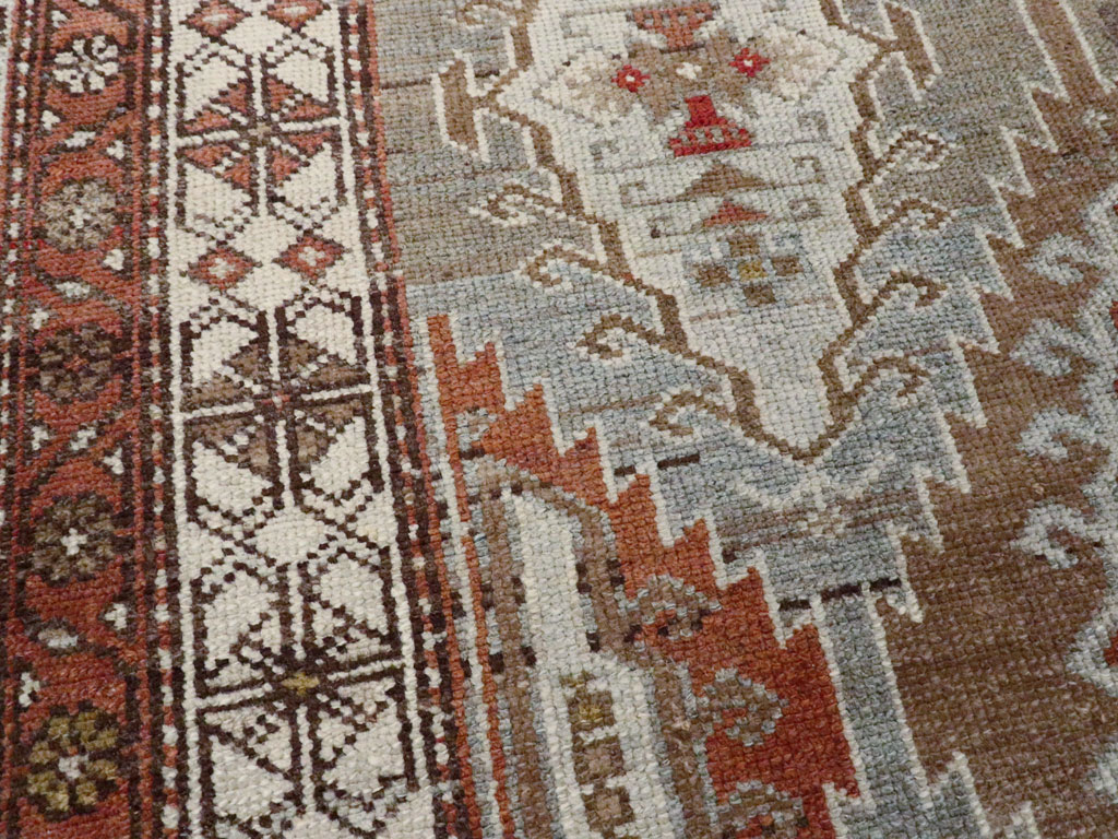 Vintage Persian Malayer Rug (Pair: 1 of 2), No.21114 - Staging
